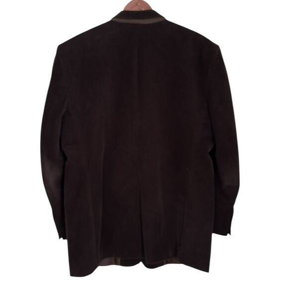Vintage Banana Republic Corduroy Blazer 44S Brown Made in Turkey Ivy Preppy Y2K - Picture 2 of 14